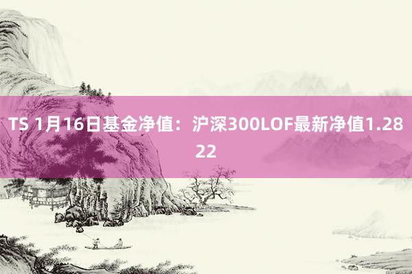 TS 1月16日基金净值：沪深300LOF最新净值1.2822